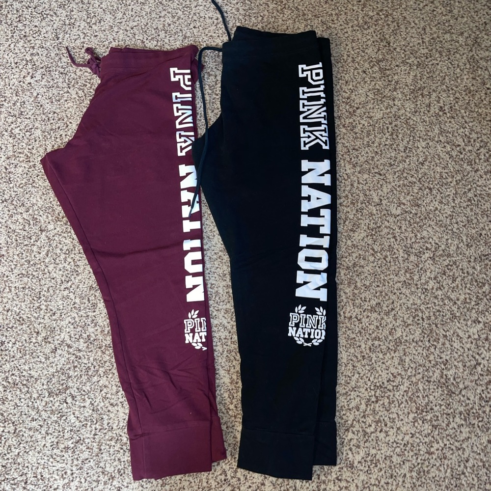 VS PINK joggers size large